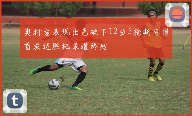 奥科吉表现出色砍下12分5抢断可惜首发连胜纪录遭终结